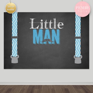 Little Man Concept Doğum Günü Arkafon Tasarımı 