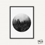 Circle Forrest Poster