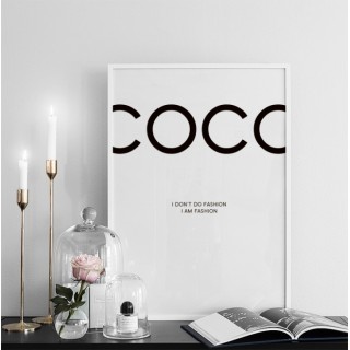 Coco Chanel Poster Çerçeve